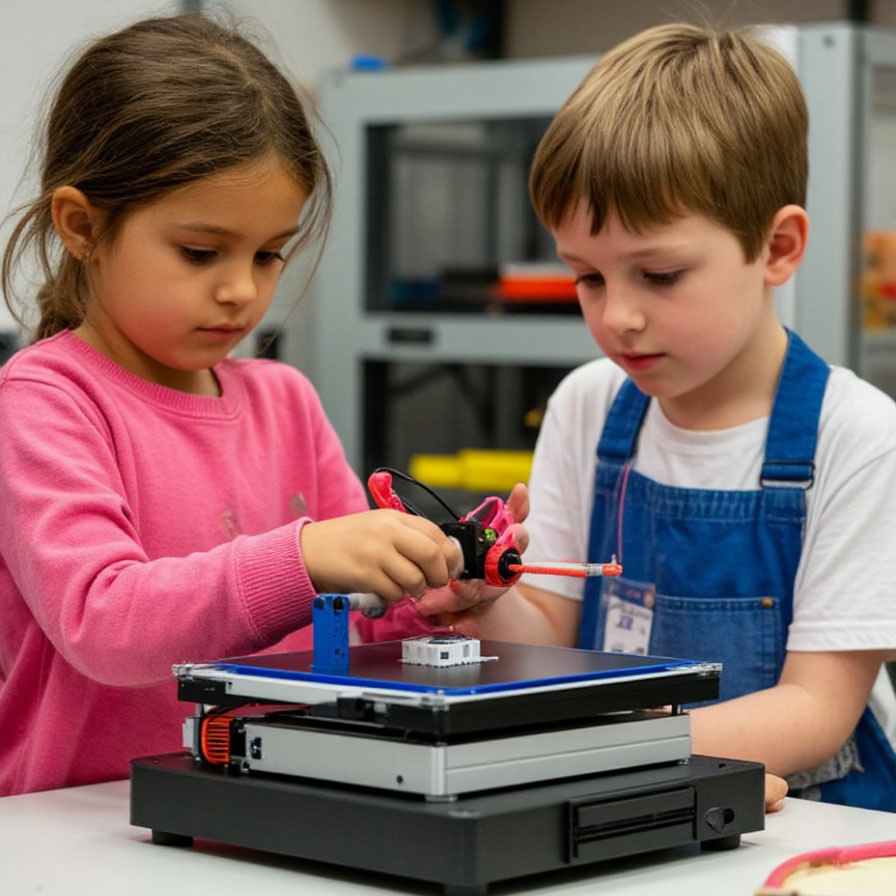 Приглашаем на занятия по 3Д-моделированию детей 7-10 лет