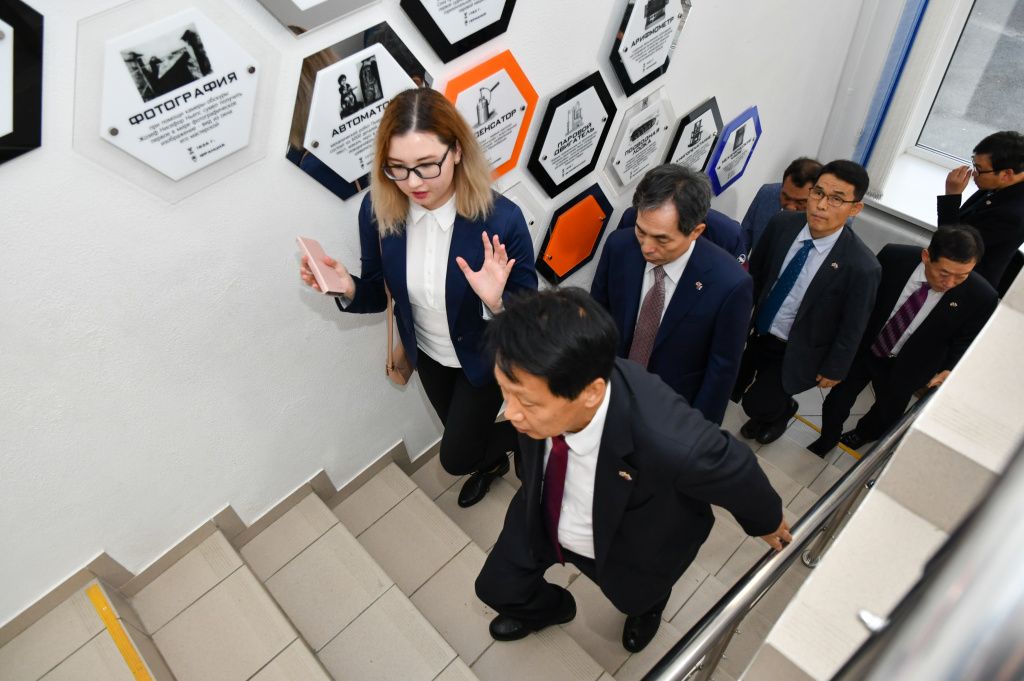 Детский технопарк «Кванториум» посетила иностранная  делегациия из Кореи  (г. Гуанчжоу).